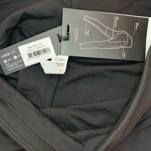 LSKD rep full length tight black size XL with pockets - Picture 4 of 4